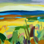 Painting titled Lush Field